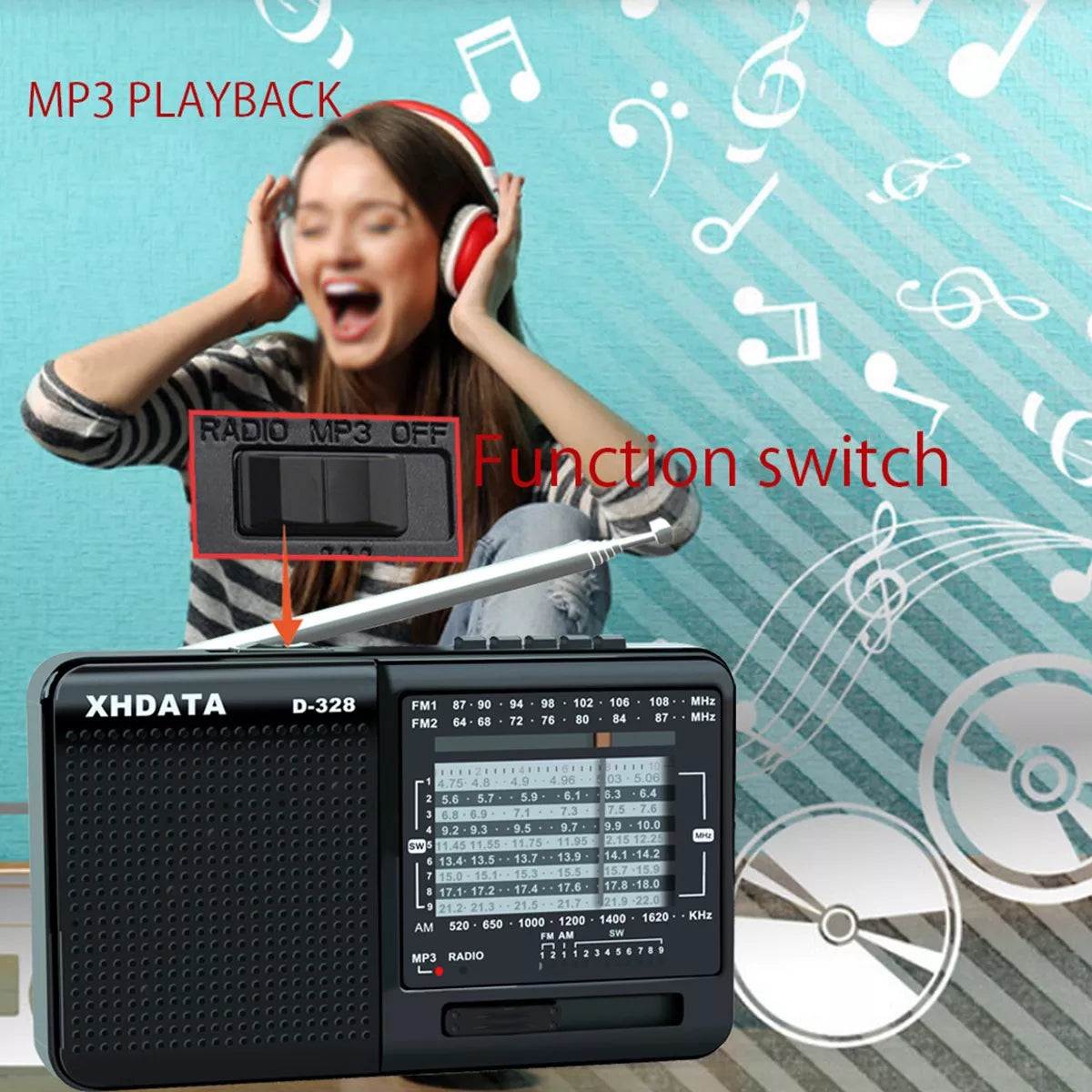 FM AM SW radio