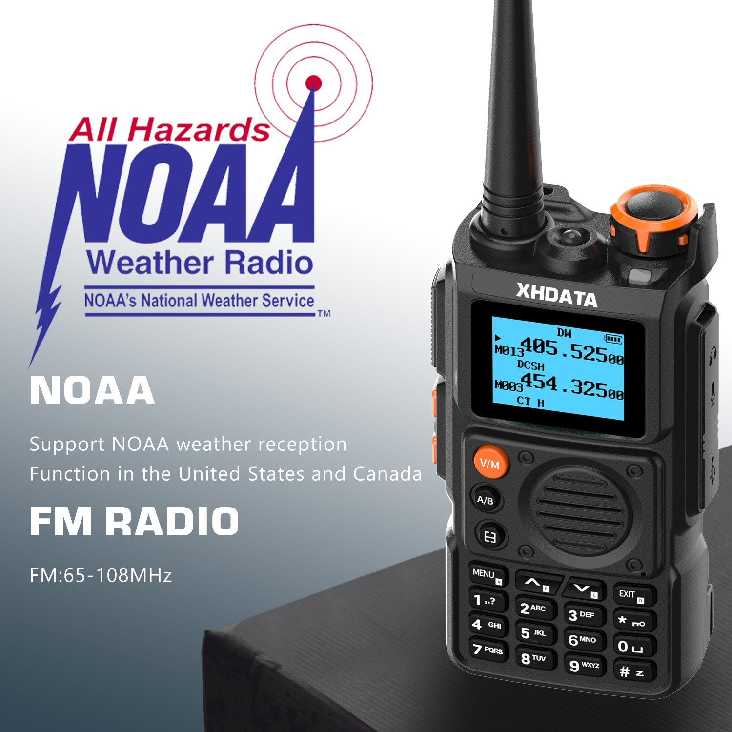 XHDATA E-100: The portable two-way radio