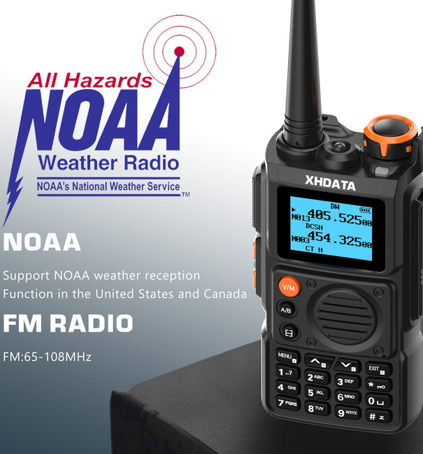 XHDATA E-100: The portable two-way radio