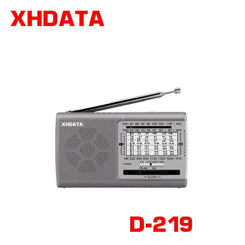 2022 New XHDATA D-219 Portable DSP Radio